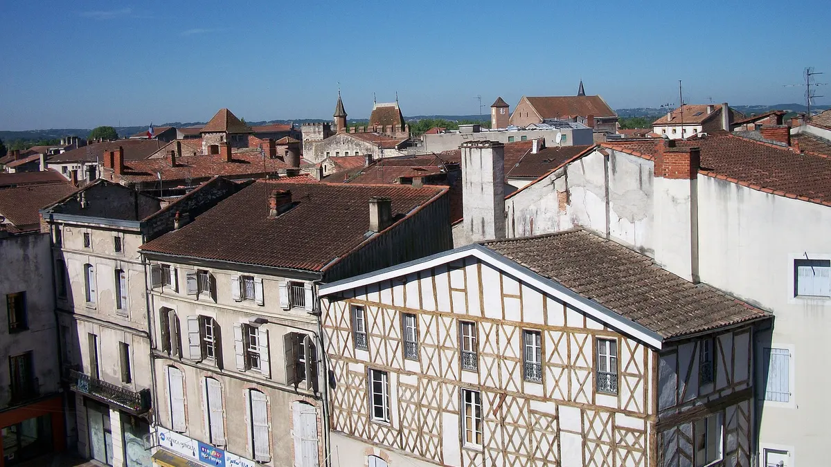 Agen — vue de la commune