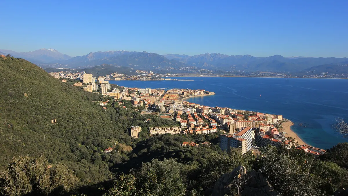 Ajaccio — vue de la commune