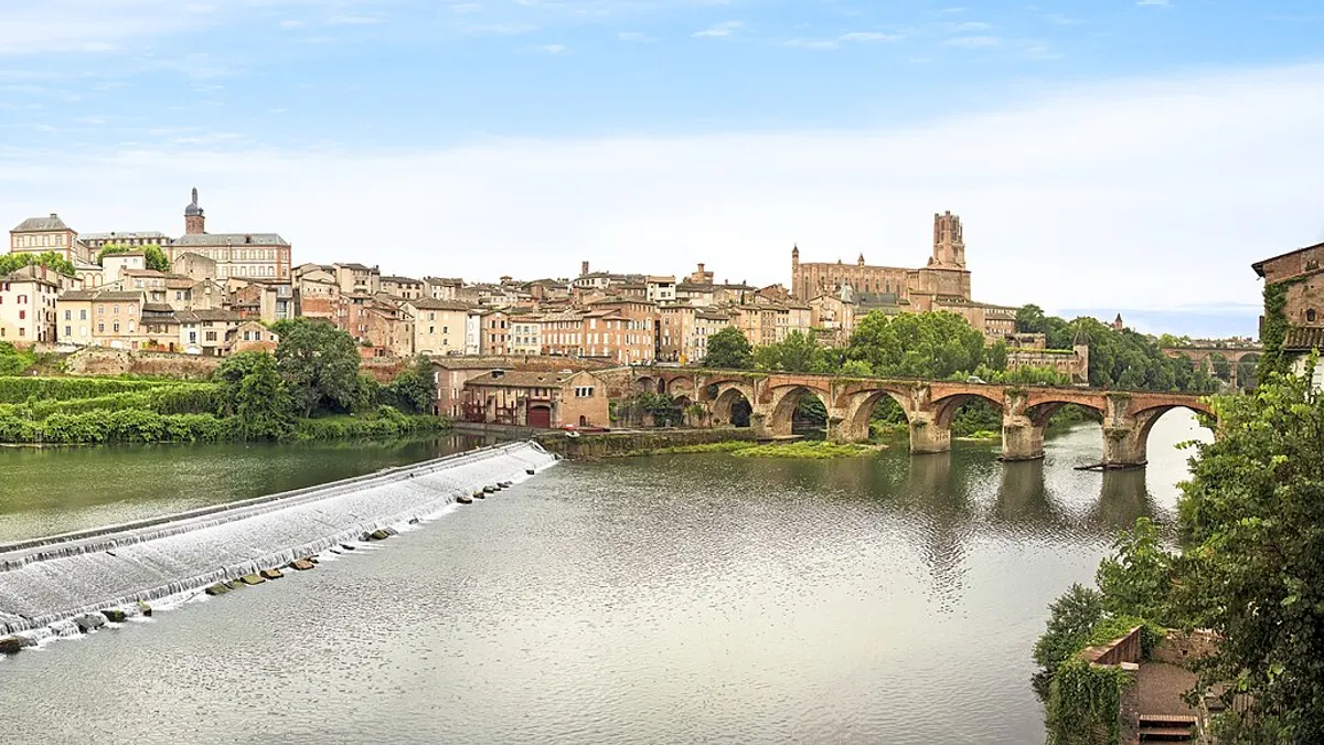 Albi — vue de la commune