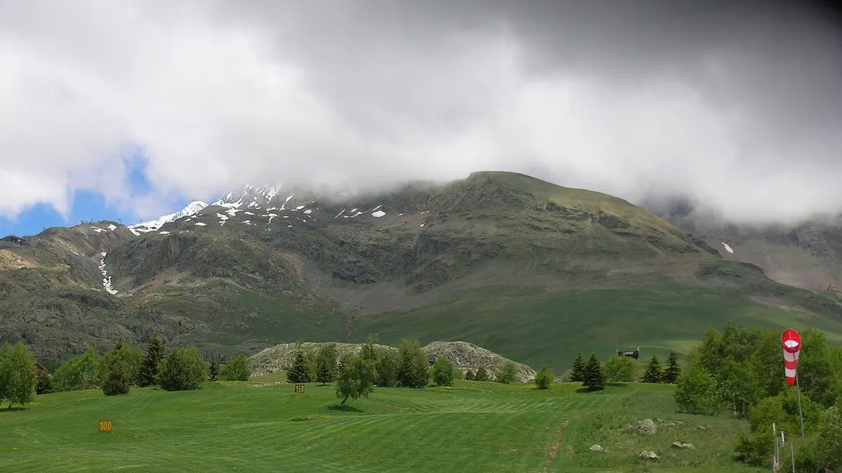 L'Alpe d'Huez — vue de la commune