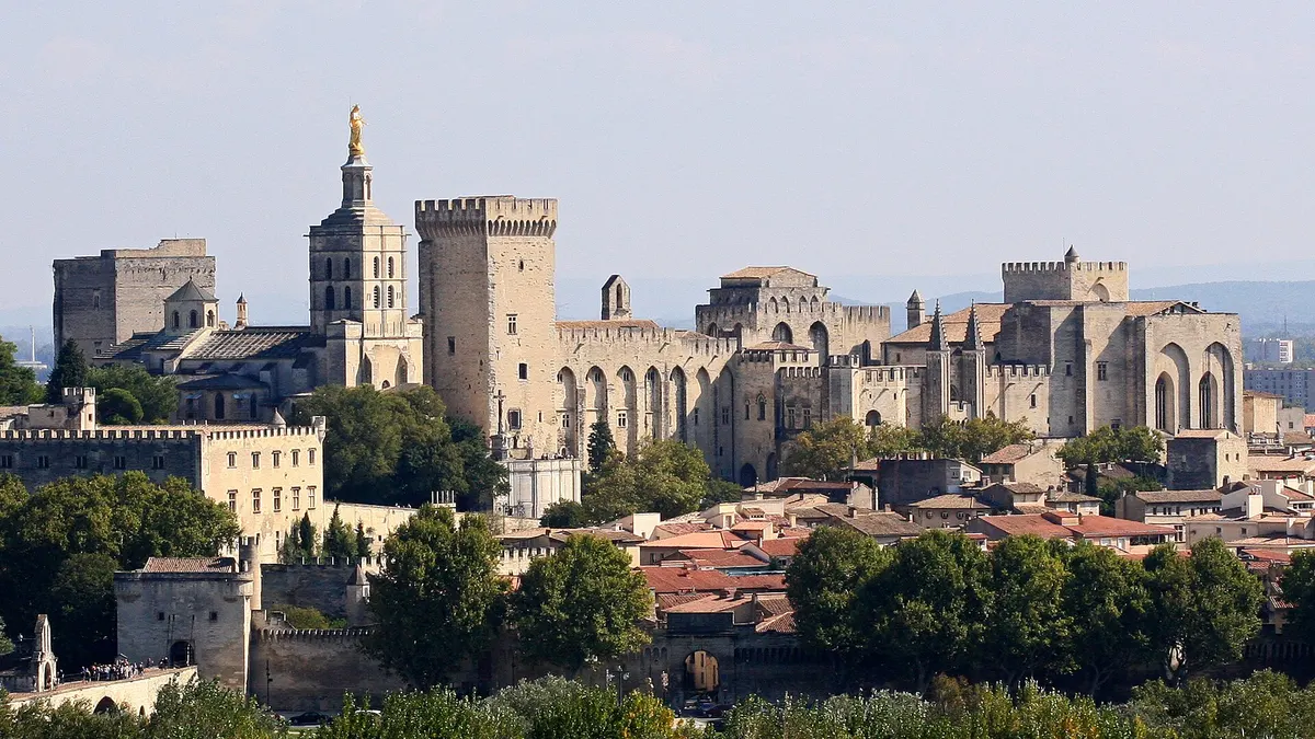 Avignon — vue de la commune