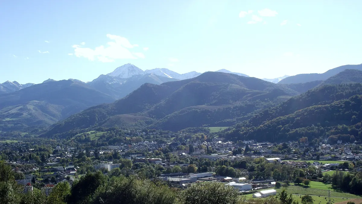 Bagnères-de-Bigorre — vue de la commune