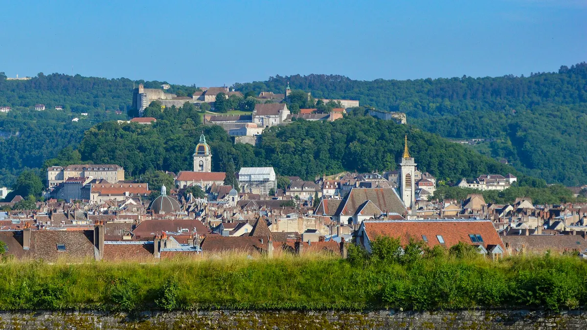 Besançon — vue de la commune