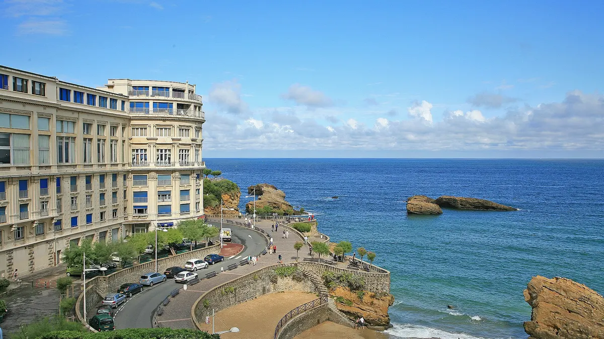 Biarritz — vue de la commune