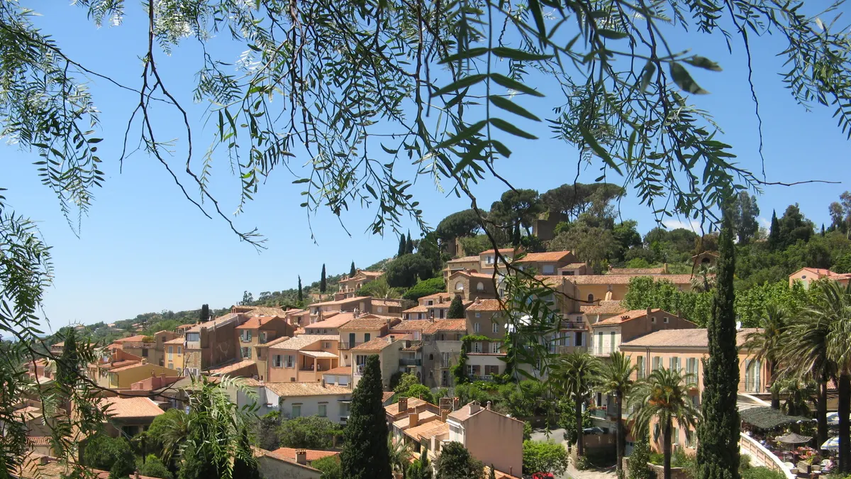 Bormes-les-Mimosas — vue de la commune