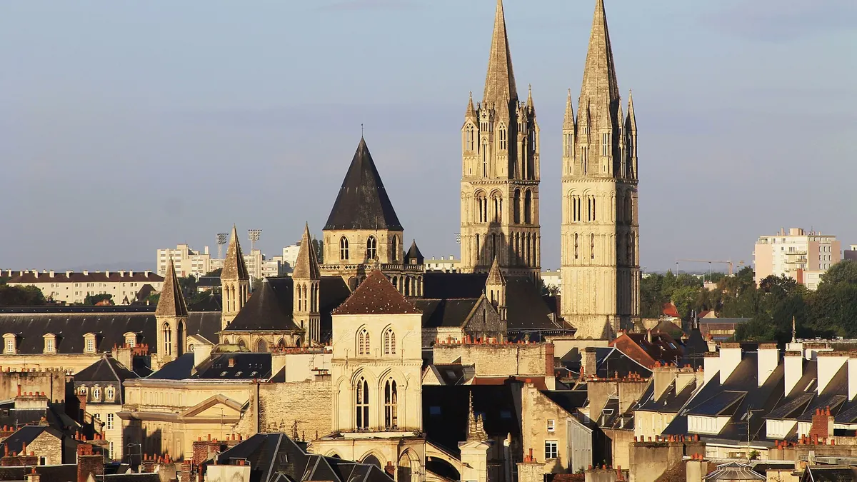 Caen — vue de la commune