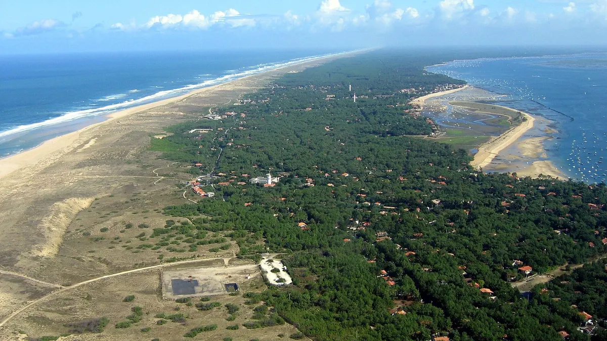 Cap Ferret — vue de la commune