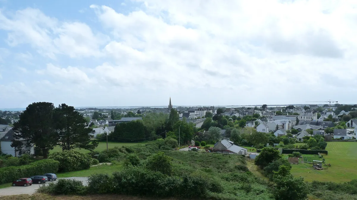 Carnac — vue de la commune