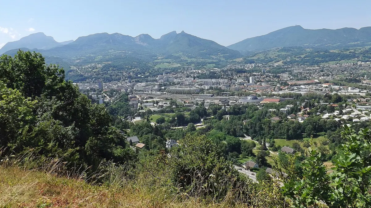 Chambéry — vue de la commune