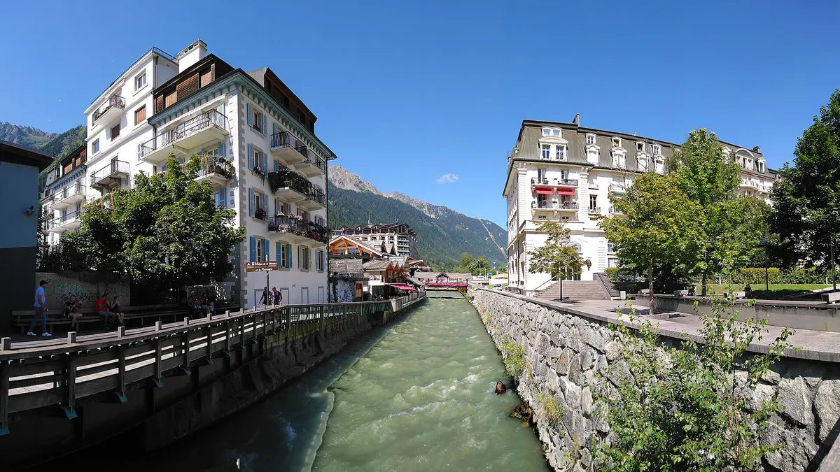 Chamonix-Mont-Blanc — vue de la commune