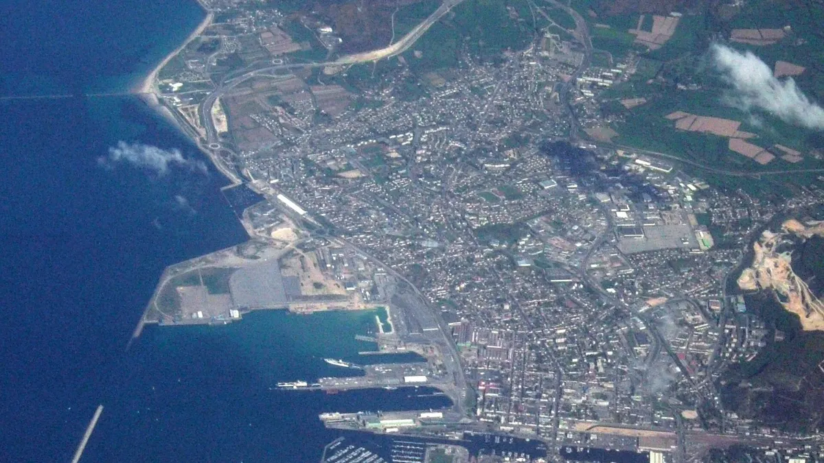 Cherbourg-en-Cotentin — vue de la commune