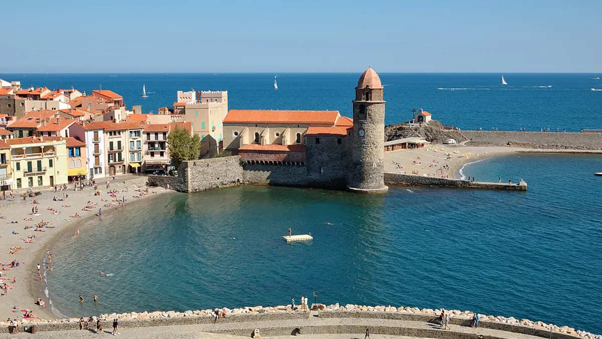 Collioure — vue de la commune