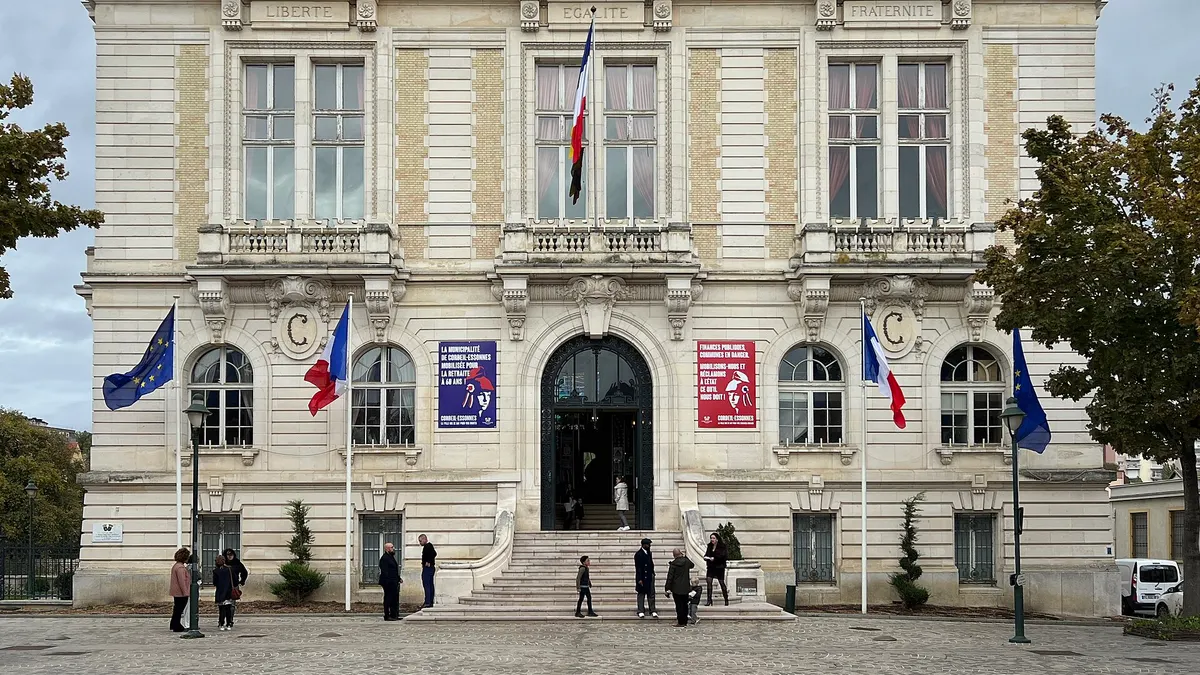 Corbeil-Essonnes — vue de la commune