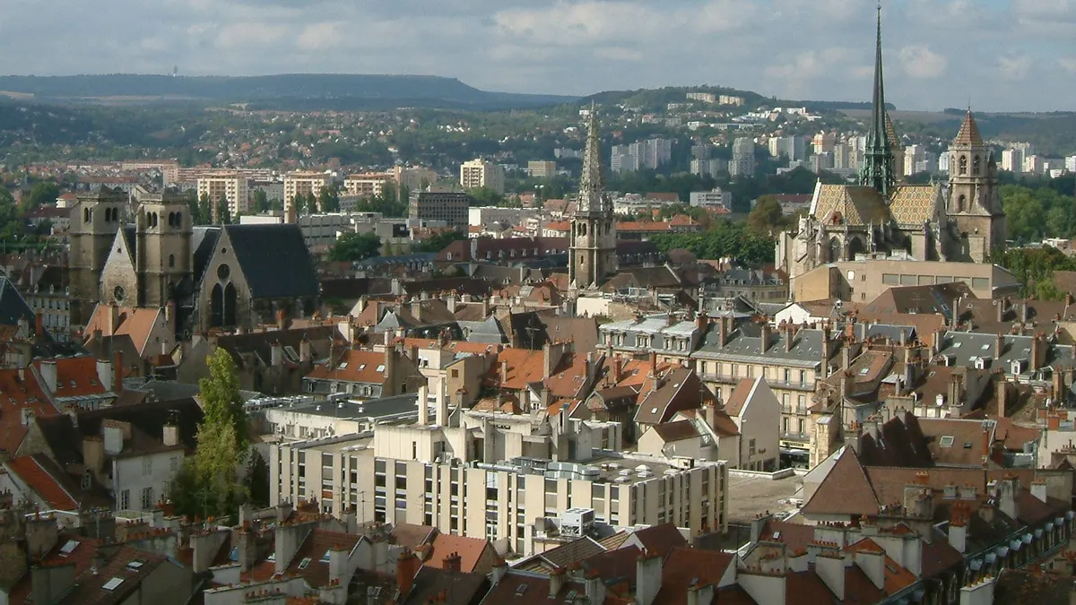 Dijon — vue de la commune