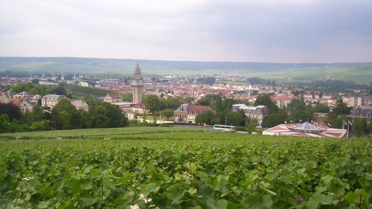 Épernay — vue de la commune