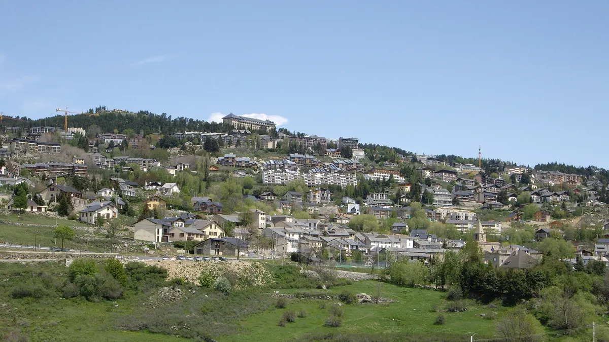 Font-Romeu — vue de la commune