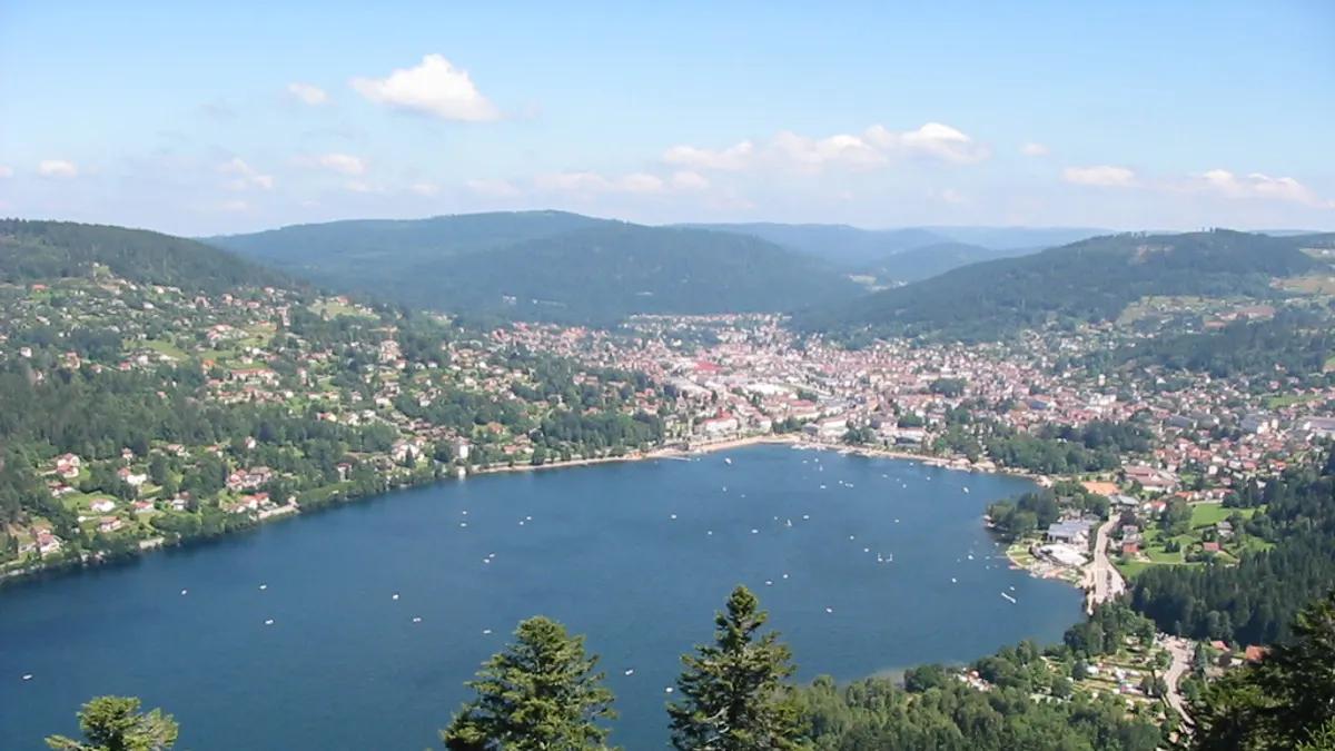 Gérardmer — vue de la commune