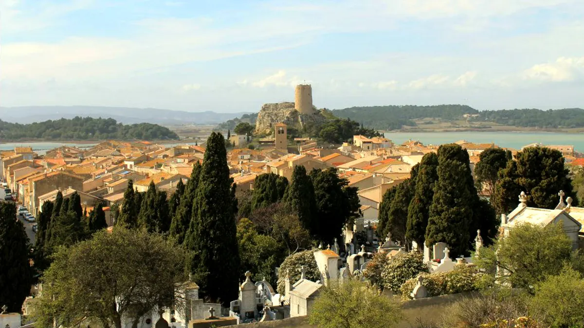 Gruissan — vue de la commune