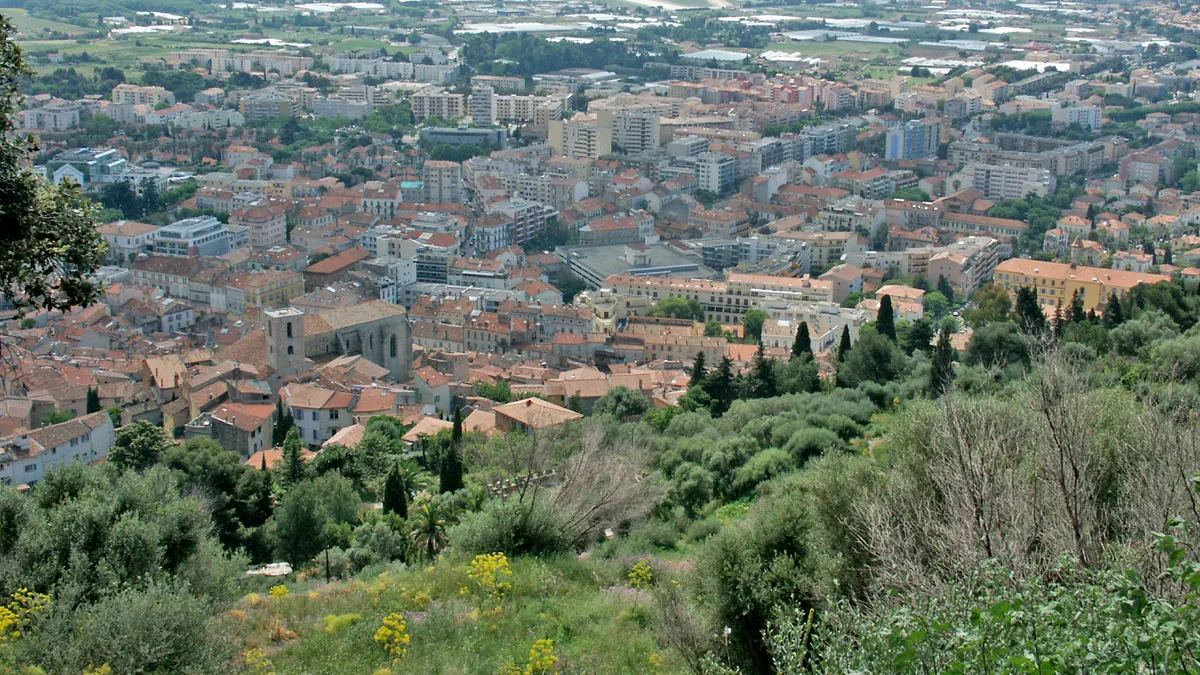 Hyères — vue de la commune