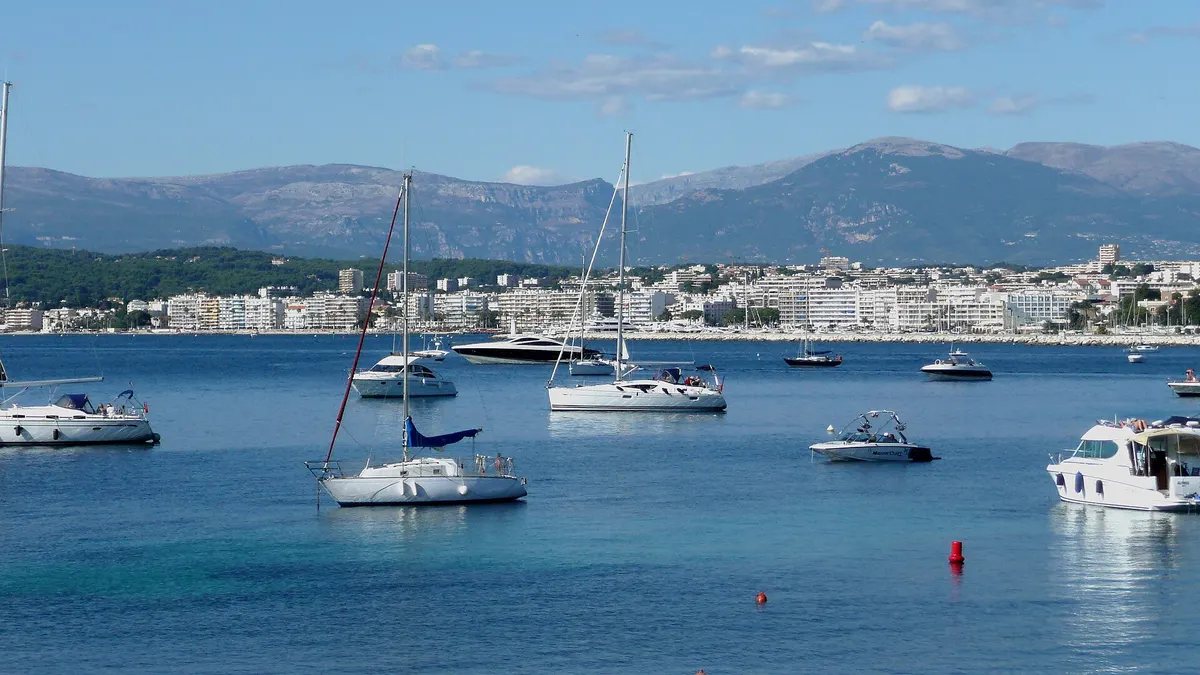 Juan-les-Pins — vue de la commune