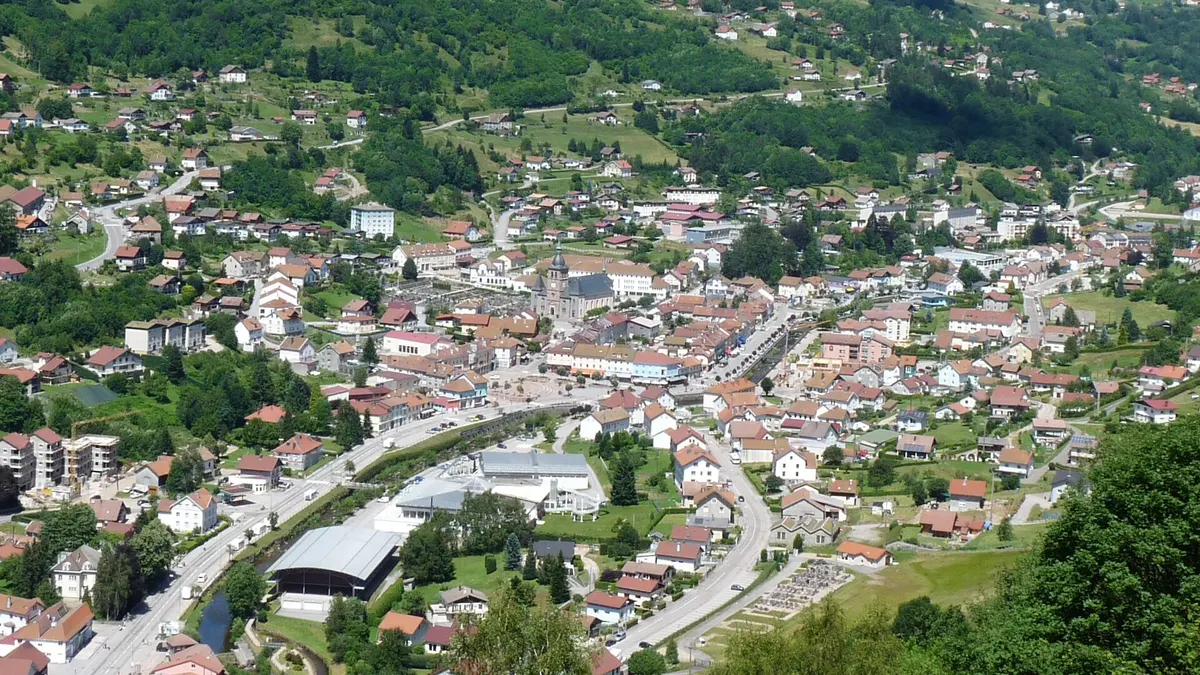La Bresse — vue de la commune