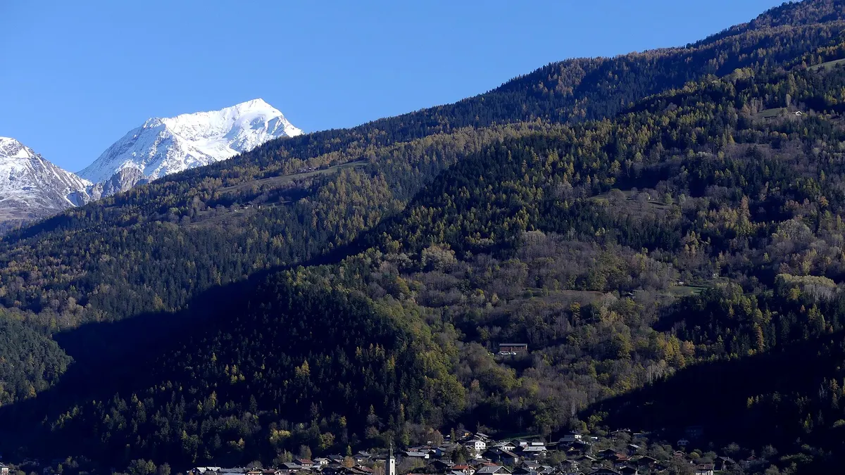 La Plagne — vue de la commune