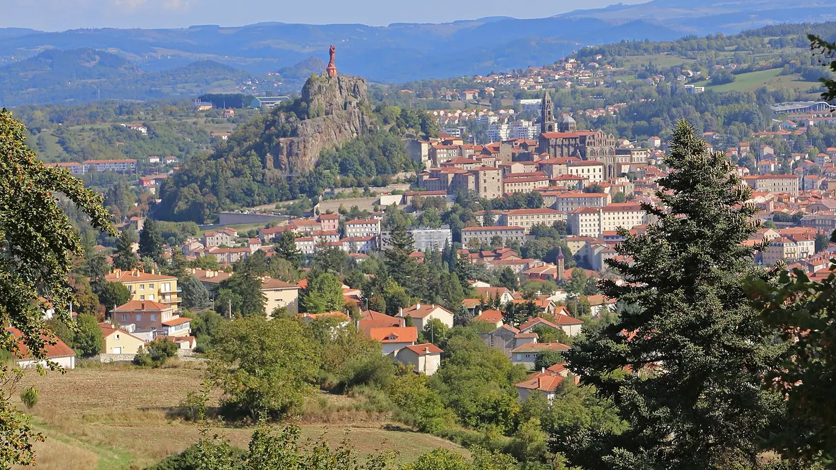 Le Puy-en-Velay — vue de la commune