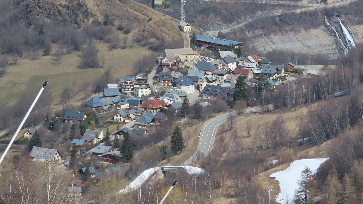 Les Deux Alpes — vue de la commune