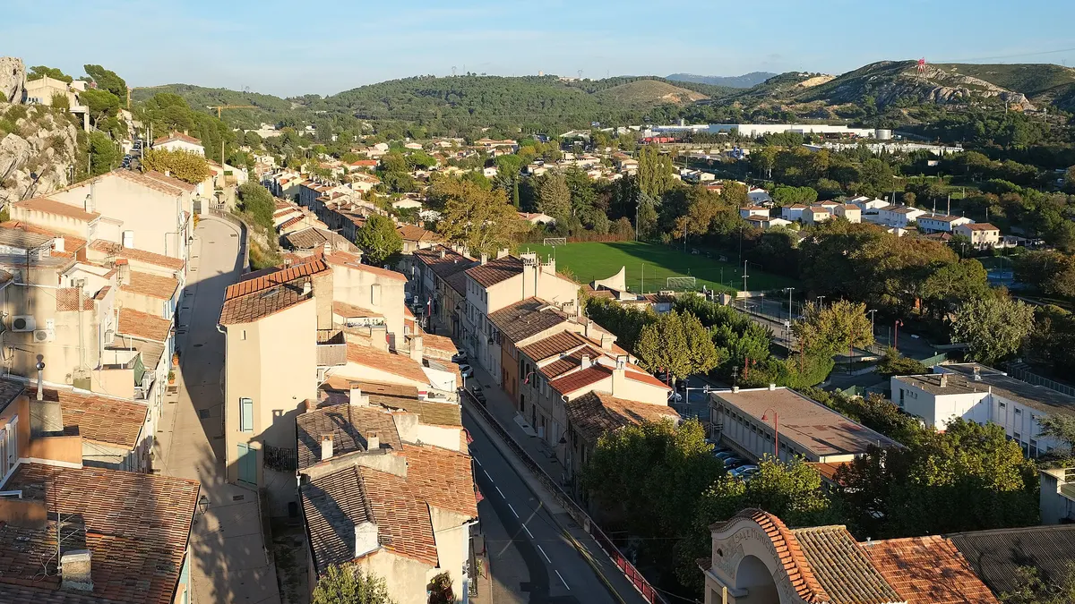 Les Pennes-Mirabeau — vue de la commune