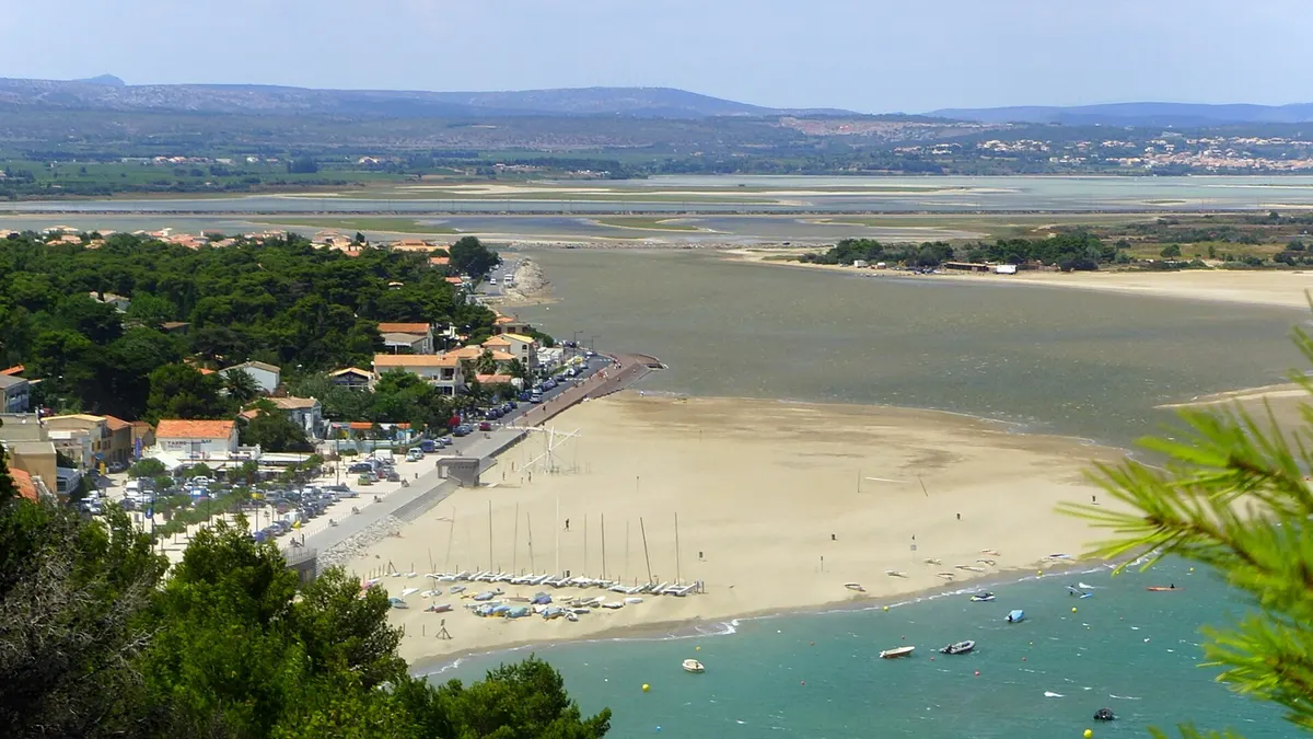 Leucate — vue de la commune