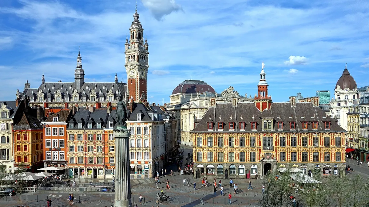 Lille — vue de la commune