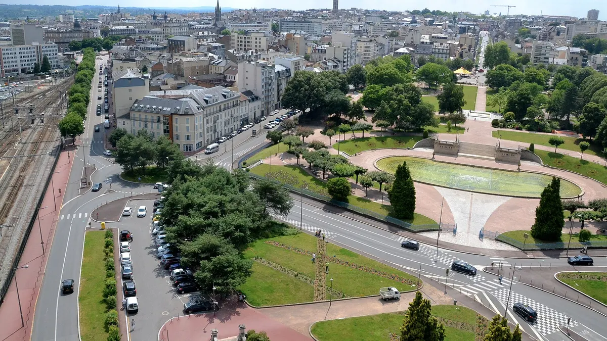 Limoges — vue de la commune