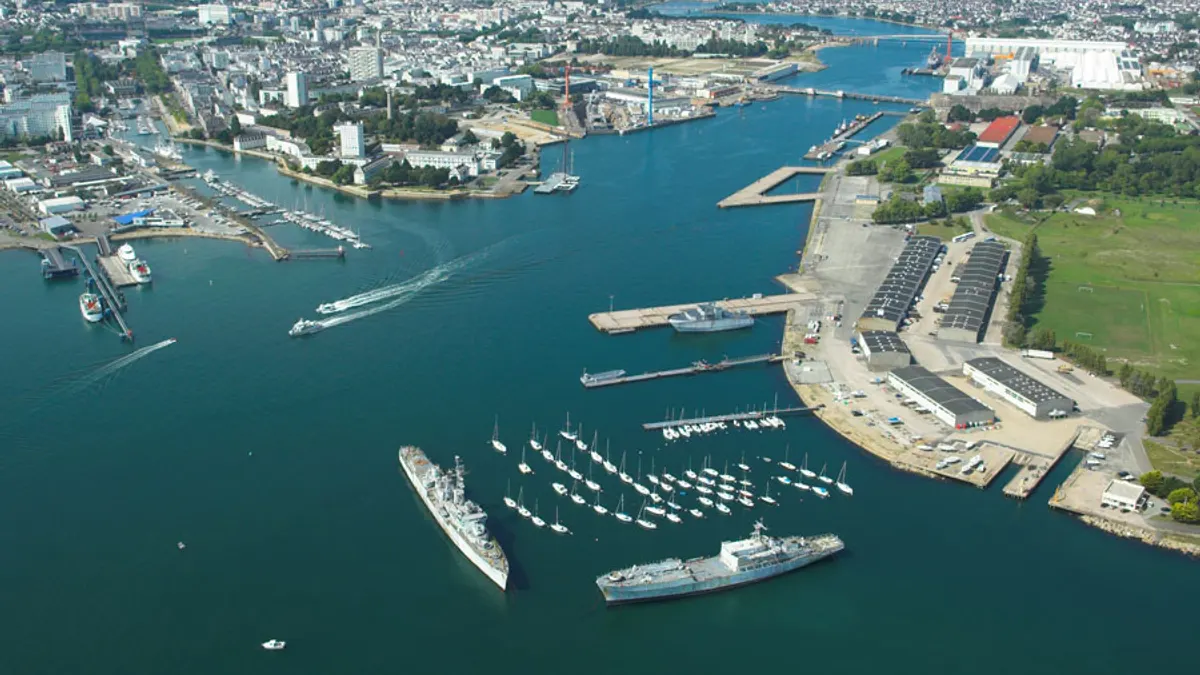 Lorient — vue de la commune