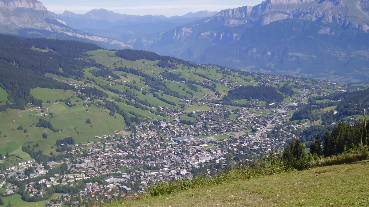 Megève — vue de la commune