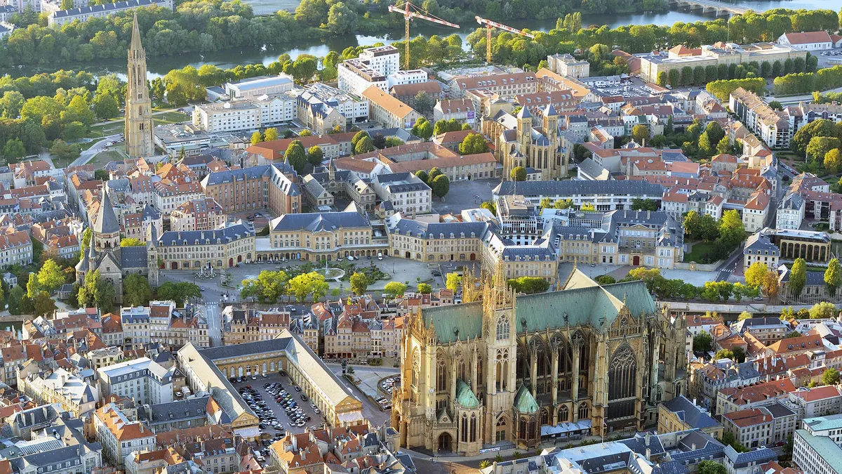 Metz — vue de la commune