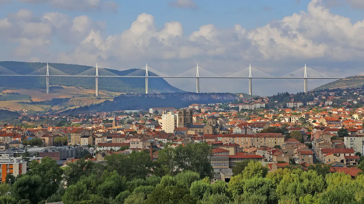 Millau — vue de la commune