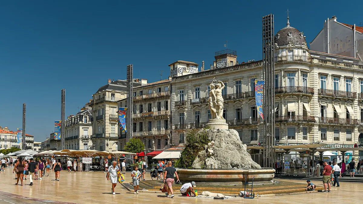 Montpellier — vue de la commune
