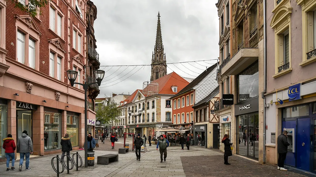 Mulhouse — vue de la commune