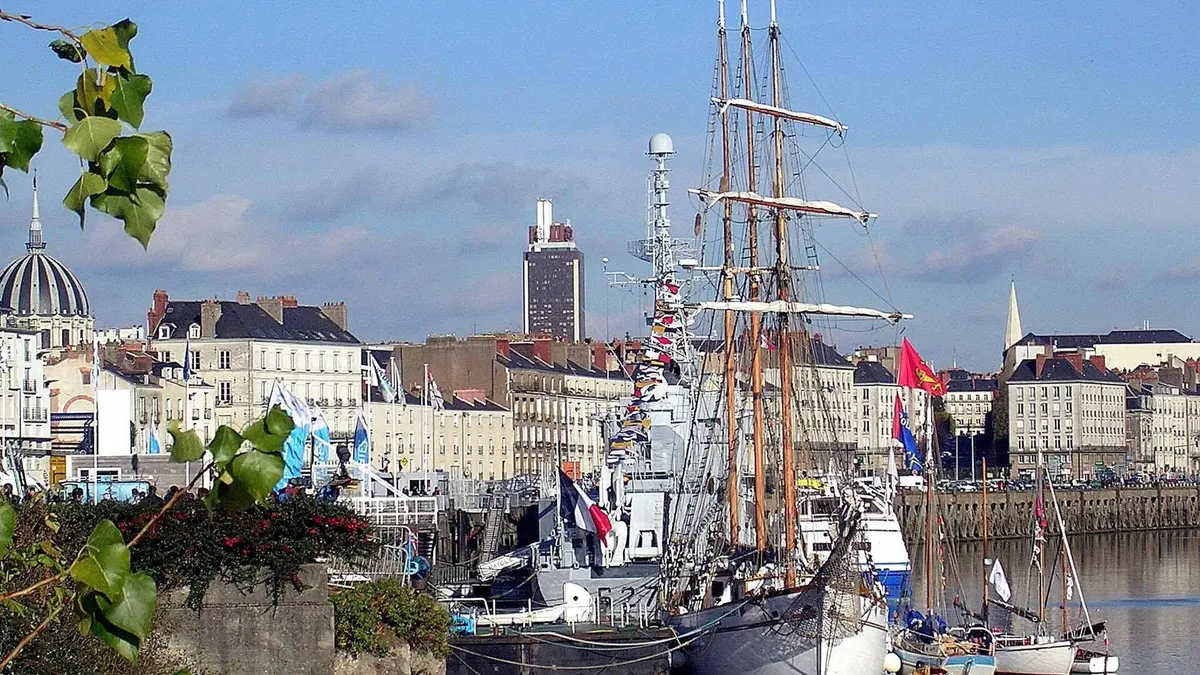 Nantes — vue de la commune