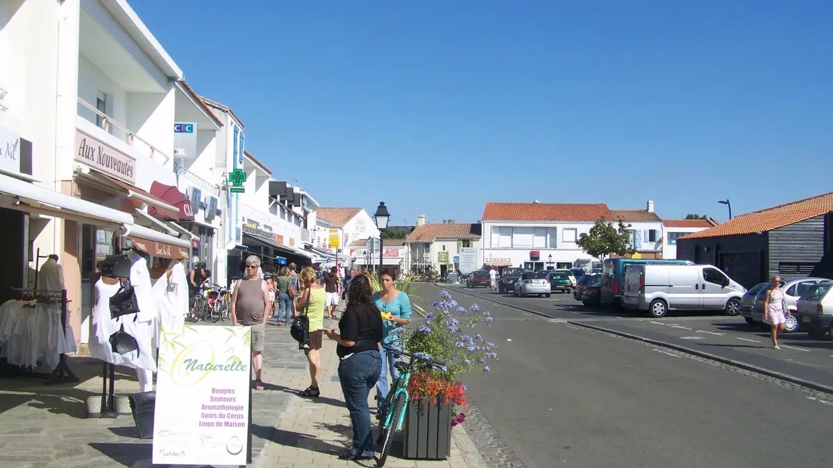 Noirmoutier — vue de la commune