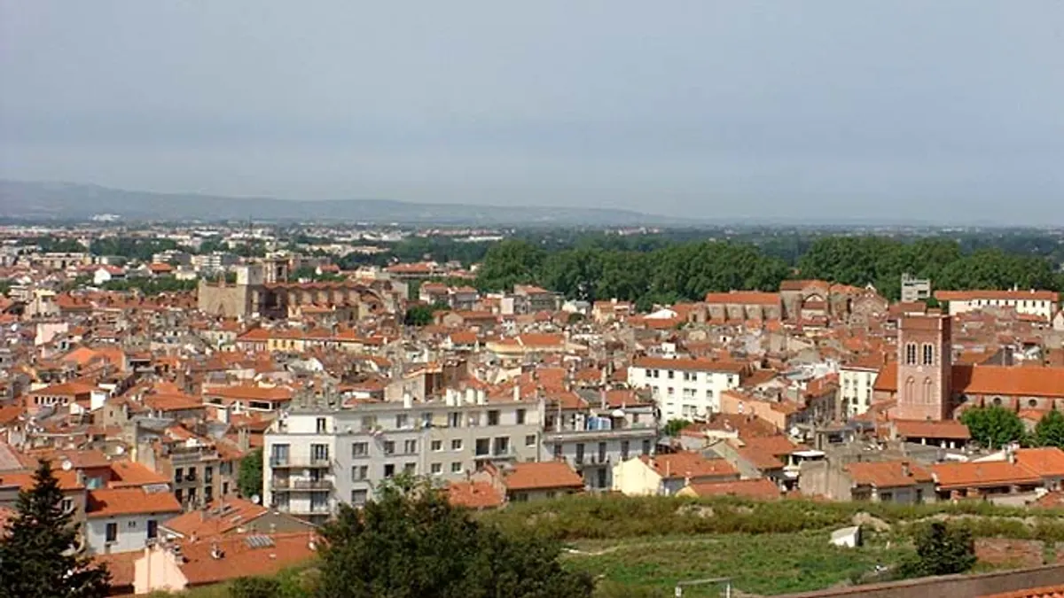 Perpignan — vue de la commune