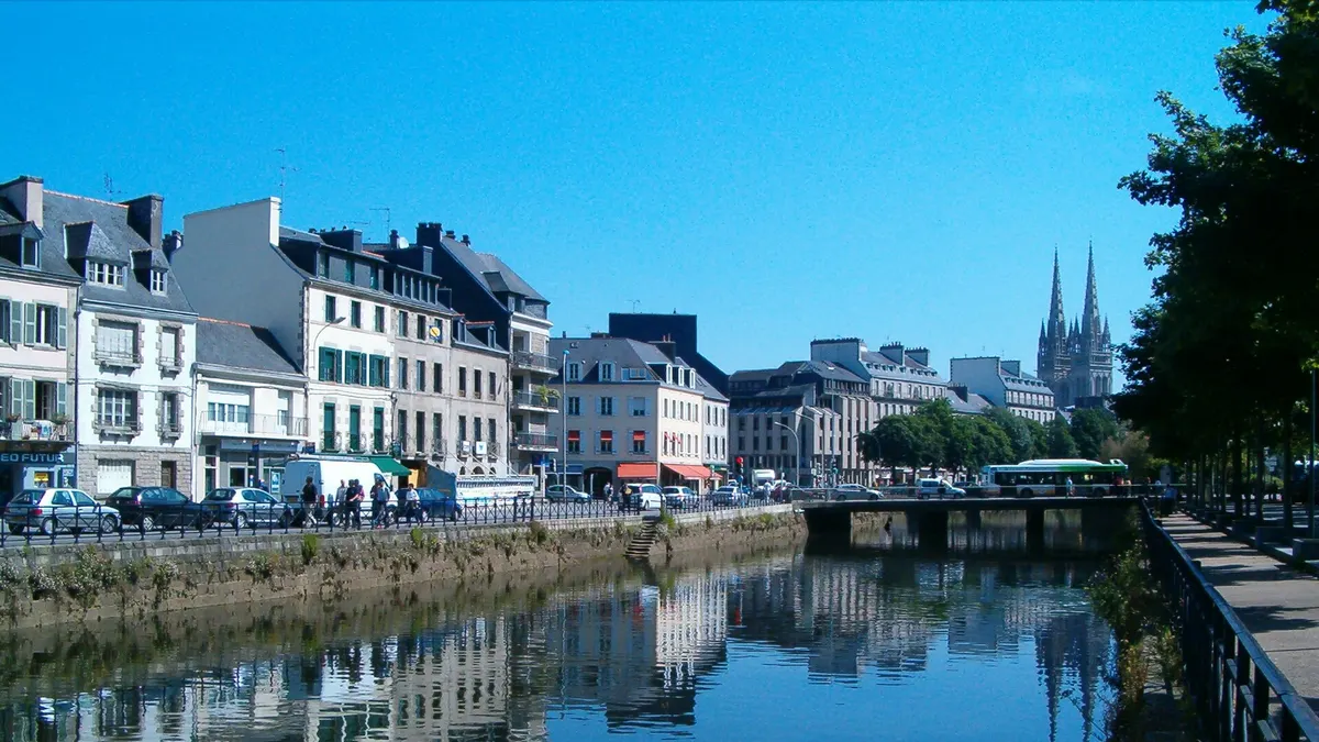 Quimper — vue de la commune