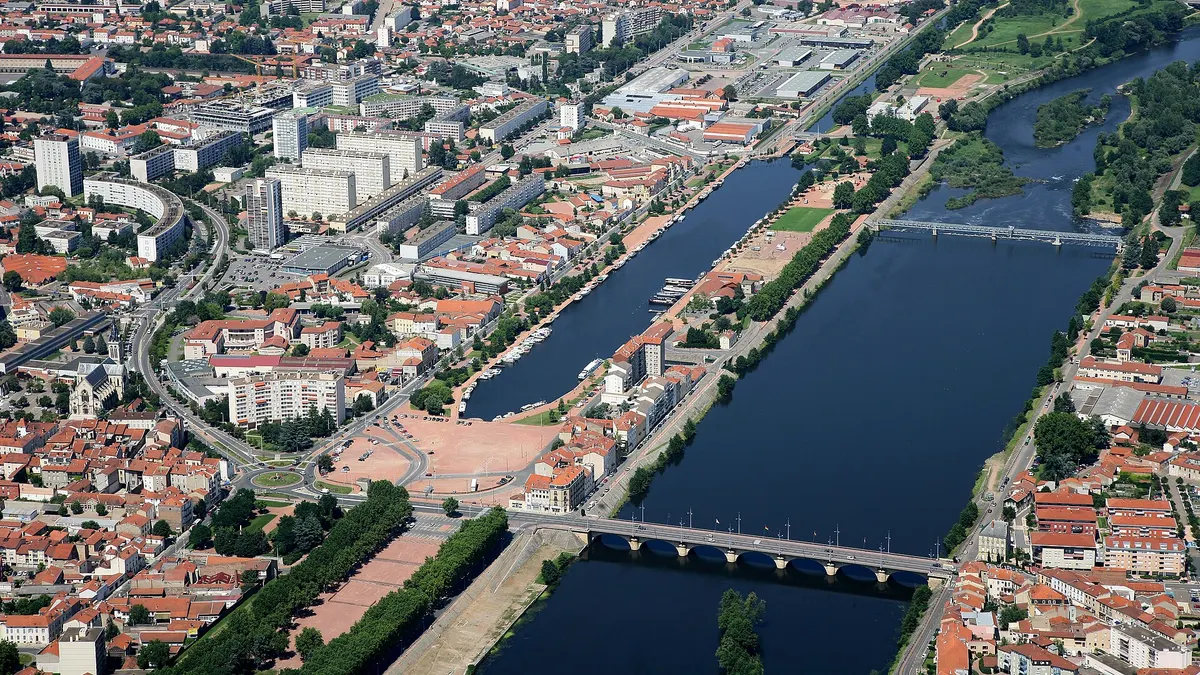 Roanne — vue de la commune