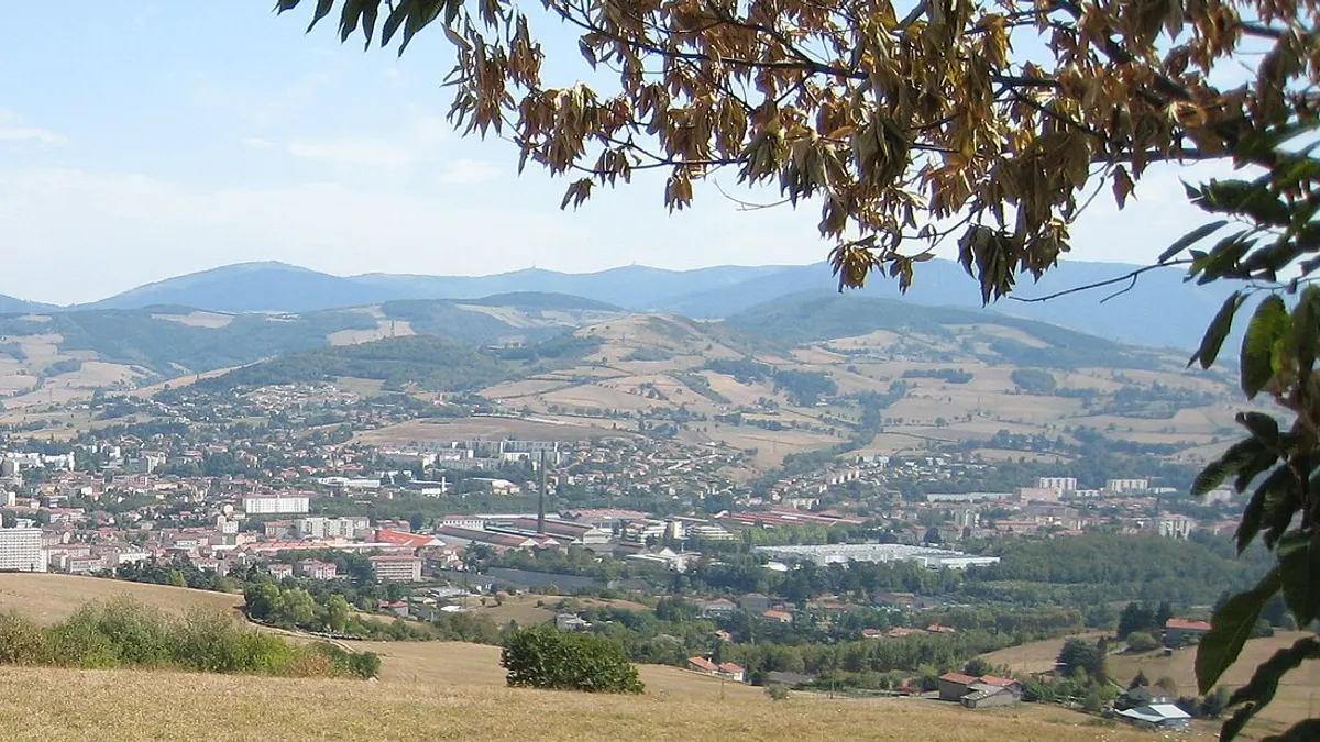 Saint-Chamond — vue de la commune