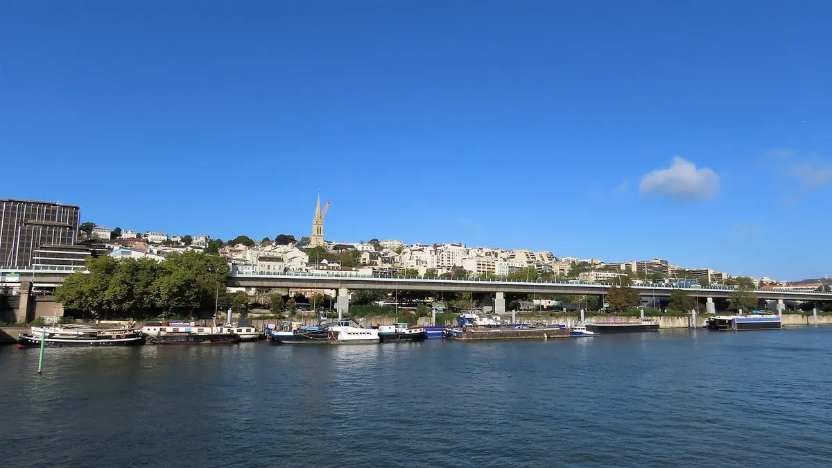 Saint-Cloud — vue de la commune
