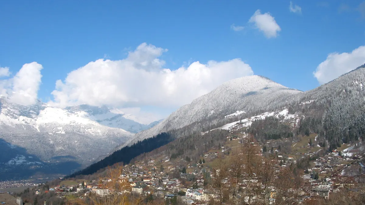 Saint-Gervais-les-Bains — vue de la commune