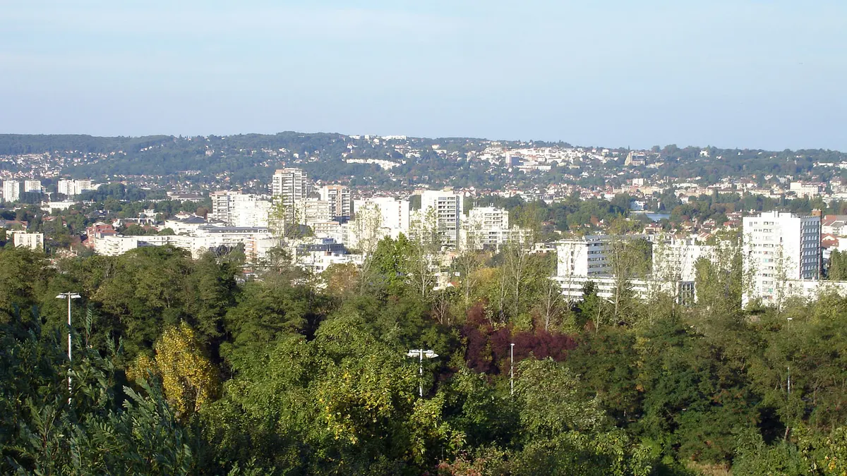 Saint-Gratien — vue de la commune
