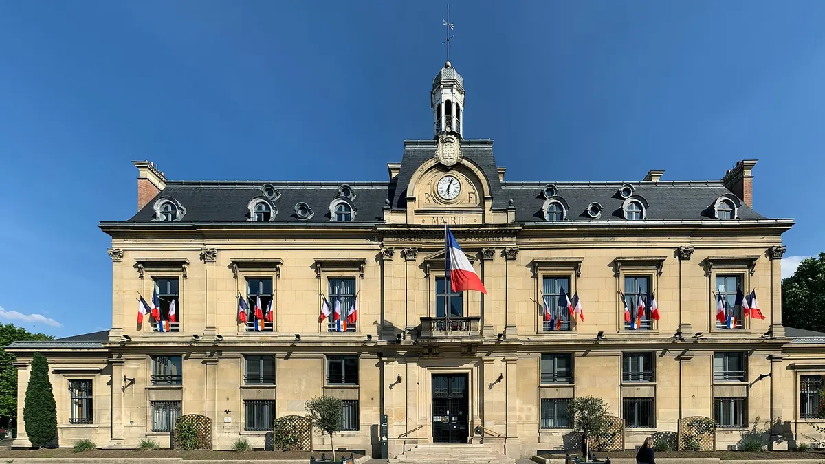 Saint-Ouen-sur-Seine — vue de la commune