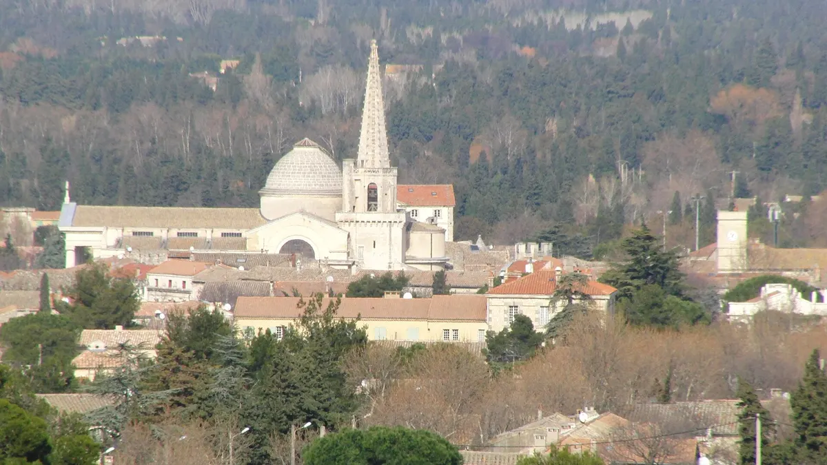 Saint-Rémy-de-Provence — vue de la commune