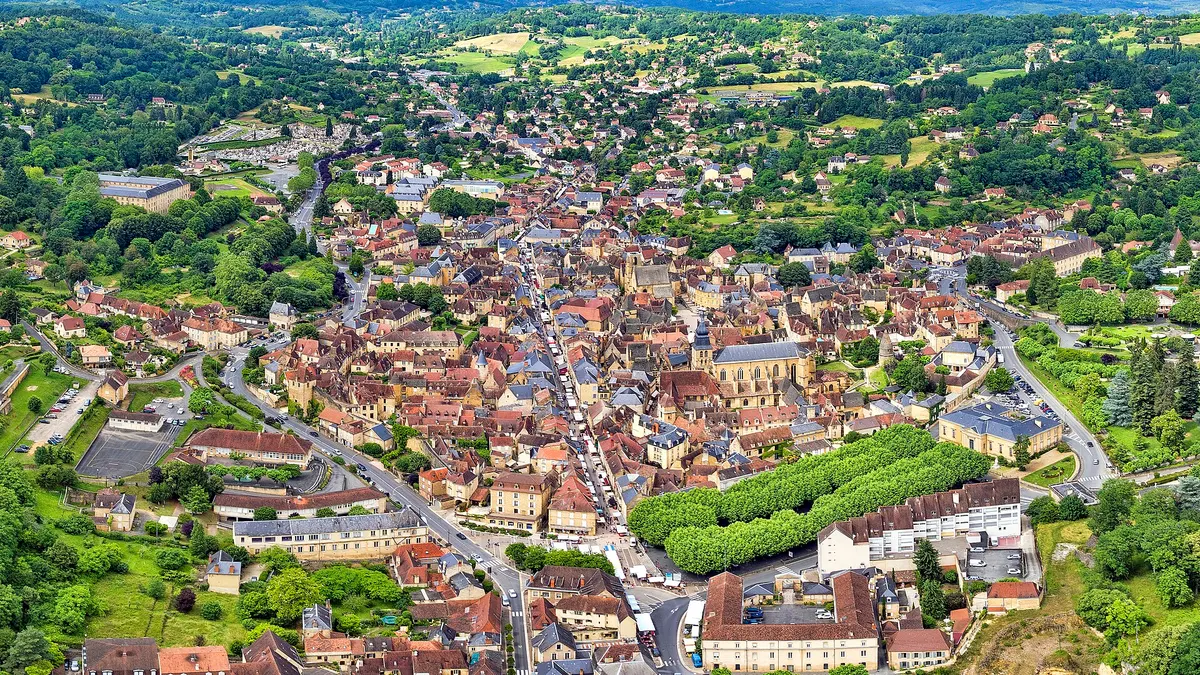 Sarlat-la-Canéda — vue de la commune